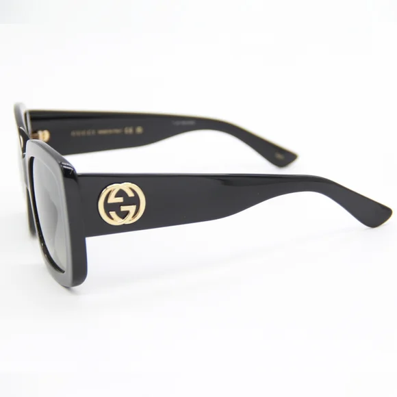 NEW GUCCI GG0141SN 001 WOMEN’S BLACK SUNGLASSES Sunglasses